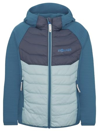 Trollkids Kids Sirdal Jacket 128, Atlantic Blue