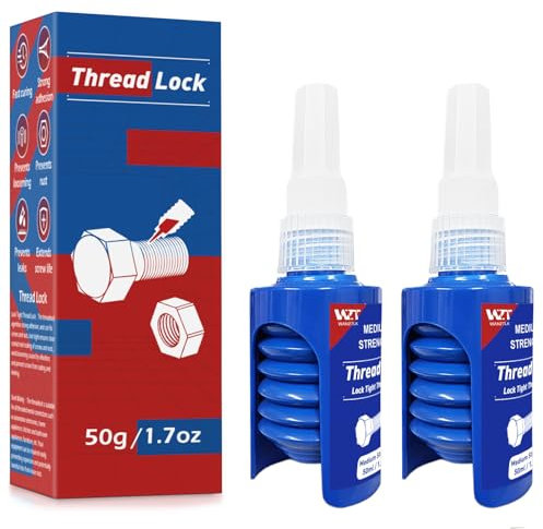 INNOVAYOU Frein Filet 100ml, Intensité Moyenne Frein Filet Bleu Antirouille et Anti-Lâche, Frein Filet Fort Pour Combler les Espaces Et Serrer les Boulons, écrous, Attaches Bouteille Ronde
