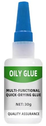 30g Strong Super Glue All Purpose with Anticlog Cap. Super Fast,Thick & Strong Adhesive Cyanoacrylate Glue Gel for Plastic, Glass, Ceramic, Metal, Wood, DIY, Precise Repair
