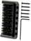 TOYANDONA 1 Set Gitarrenbrücke Stange E Gitarre Ständer Dehnungsplatte Brückenschlüssel Rack Brücke Für Gitarre E Gitarre Teil Brücke Saitenhalter Für E Gitarre Stimmgerät Roller Metall