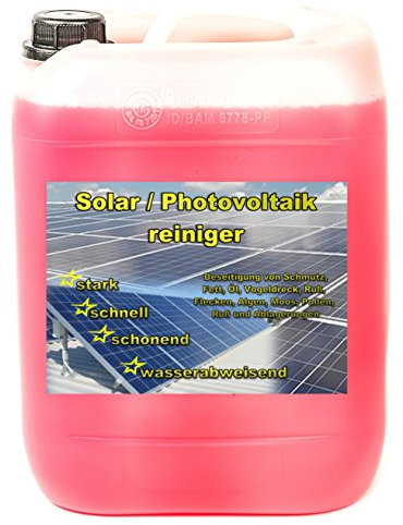 Solar- und Photovoltaik-Reiniger, 5 L Konzentrat, Stark und Wasserabweisend