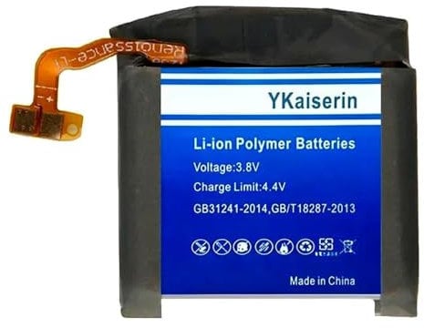 EB-BR820ABY Durable 450mAh Compatible for Samsung Galaxy Watch Active 2 Active2 SM-R820 SM-R825 44mm Watch Battery,Repair kit with Tools 0 Cycle High Capacity