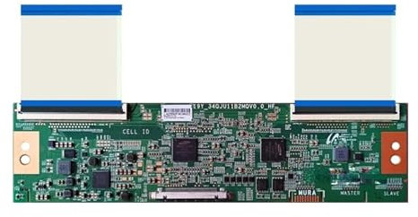 VFUNIOUSF Placa de Prueba Profesional 19Y-34QJU11B2MQV0.0-HF for televisores Xiaomi, XMMNTWQ34 TV LSM340YP, Pantalla Curva de 34 Pulgadas.