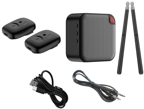 MagiDeal Bacchette elettriche per batteria ad, set di batteria elettronica, accessori per percussioni, altoparlante portatile, bacchette per ad per