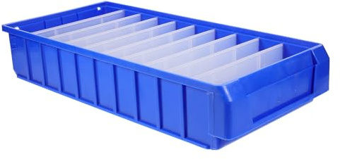 PENIKOKO Boîte à Outils Compartimentée Abs pour Vis et Organisateur de Rangement Robuste avec Séparateurs Caisse Pratique pour Atelier et Bureau