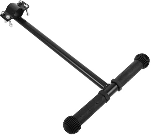 Kinderwagen Griffverlängerung 1,18 Zoll Schwarz für Wagen und Bollerwagen | Kunststoff und Edelstahl, Rutschfester Halt mit Ergonomischer Form, Leichtes Zubehör für Eltern
