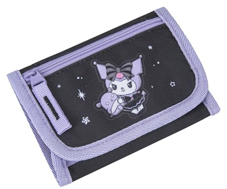 Baagl Sac de Poitrine pour Enfant - Portefeuille pour garçon - Mini Porte-Monnaie, Porte-Monnaie, Kuromi Fortune Dream, 14 x 10 cm, Moderne