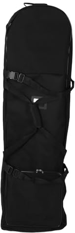 Gavigain gepolsterte Golf-Reisetasche mit Rollen. Tragen Sie Golfschläger-Reisehüllen mit Griff und Riemen für Fluggesellschaften