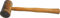 Jewellers Raw Hide Leather Mallett Hammer 45mm Head Wooden Handle Jewellery