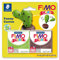 STAEDTLER 8035 13 FIMO kids superweiche (ofenhärtende Knete, Modellierspaß speziell für Kinder, witzige Figuren, funny cactus)