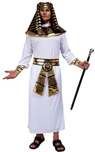 SEA HARE Ägyptisches Pharao Kostüm für Herren (Weiß)