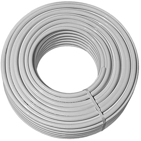 MegaHaustechnik 20 Meter Mehrschicht Aluminium Verbundrohr Außendurchmesser 16,0mm x 2,0mm Wandstärke unisoliert Laser geschweisst Trinkwasser Rohr Leitung Heizung Sanitär Fußbodenheizung MSVR