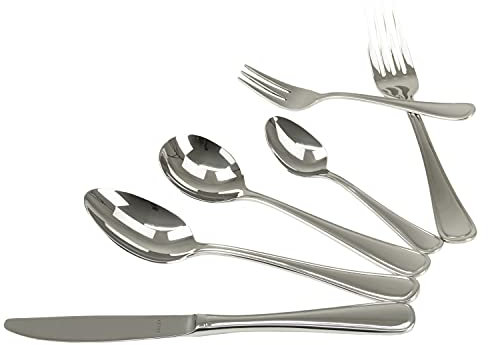 Solex Selina Besteckset 72 teilig für 12 Personen inklusive Suppenlöffel