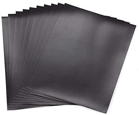 Demiawaking 10 Stück Magnetplatten Magnetmatten für Stanzschablonen DIY Schablonen Foto Bild Schneiden Stanzen Die zur Aufbewahrung von Prägeschablonen Basteln (17.5x12.5cm)