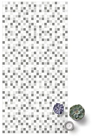 Vinyl-Teppich - Mosaikfliesen Winterset, 260 × 130 cm, Vinyl