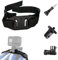Higatful Sangle de casque ventilée pour Insta360 One X2 X R, GoPro Hero Series et DJI Osmo Action 2 Action Camera