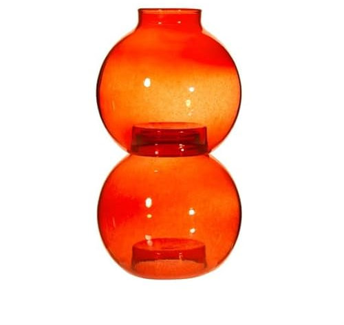Sass & Belle Stapelbare Vase, Rot