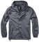 Brandit Summer Frontzip Windbreaker, Farbe: anthrazit, Größe: 7XL