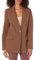The Drop Blazer Long Blake pour Femme, Grain de café, XL