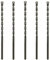 8mm x 300mm TCT Tipped Masonry Drill Bits (Pack Of 5) For Concrete Brick Porcelain Ceramic Tile Plastic Wood