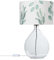 LEDKIA LIGHTING Lampe à Poser Textile et Verre Verdy Blanc