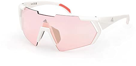 adidas Men's Cmpt Aero Sunglasses, White/Other, 00/0/140