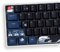Coral Sea Keycaps, Black Cherry Profile Japanese Keycap,78 PBT Heat Sublimation Keycap Set for Cherry Mx Gateron Kailh Switch Mechanical Keyboard