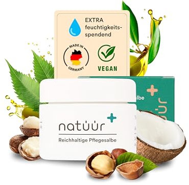 natüür Skin Balm mit Neem-Extrakt NEEMAVERA (30 ml) – Pflegesalbe für sehr trockene & gereizte Haut – Schützt & regeneriert – Ohne Duftstoffe – Vegan – Made in DE