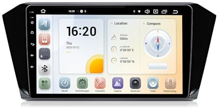Kompatibel mit: Volkswagen Passat B8 3G Arteon 10 Touch Android Autoradio GPS Navi CarPlay