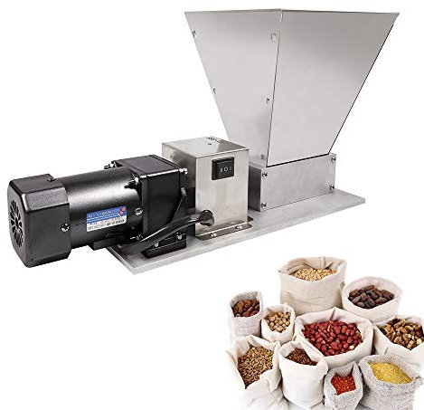 Mulino elettrico per grano orzo mulino per malto frantoio mulino per cereali Home DY-368 con imbuto 4L,20kg/h mulino elettrico