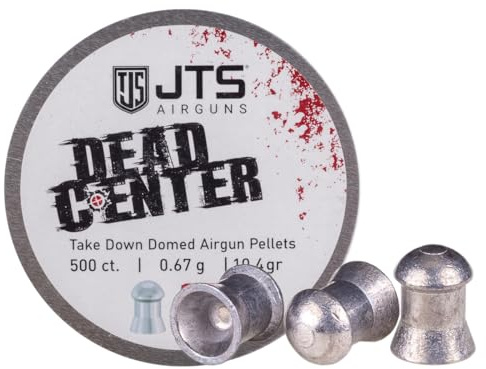JTS Airguns Dead Center Precision .177 Cal, 10.4 Grains, Domed, 500ct