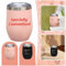 Termo Cafe Personalizada con Texto,Taza de Vino de Acero Inoxidable Personalizada,Taza Aislada Al Vacío de Doble Pared de Acero Inoxidable 304,340ml Termos para Cafe,Regalo Original