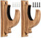 Zauberstab-Display-Wandhalterung, Drum-Stick-Display-Ständer | 1 Paar Wand-Hantelständer - Wand-Ausstellungsständer, Hantel-Ausstellungsständer für die Wand, inklusive 4 Schrauben und Erweiterungsrohr