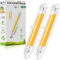 R7S LED 78mm Dimmbar 10W Leuchtmittel, LED Lampe, Warmweiß 3000K Glühbirne, Ersatz für 100W R7S Halogenlampen, COB LED Birnen 1000LM, Kein Flackern, 360° Strahlbeleuchtung, AC/DC 220-240V,2pcs