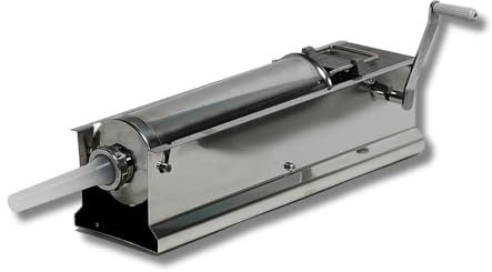 Briconess.com Insaccatrice manuale in acciaio inox 18-10 con imbuti - 8 kg