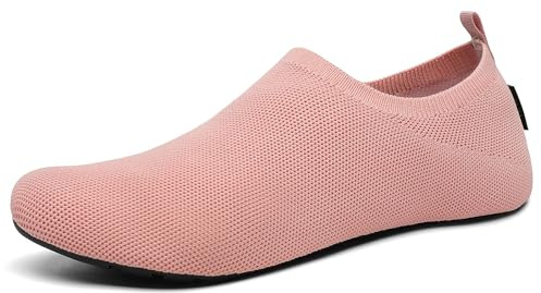 SAGUARO Chaussons Léger Antidérapante Pantoufles Souple Respirant, 36-47 Noir Unisex-Adultes