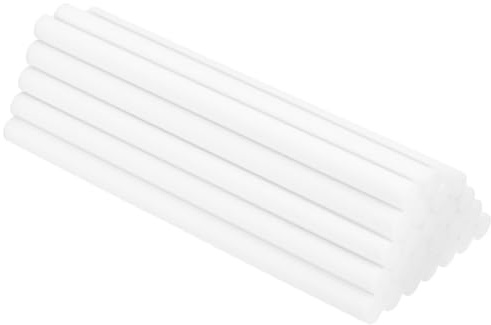 QUARKZMAN 24 Stück Luftbefeuchter Baumwollstab, 10x180mm Luftbefeuchter Sticks Filter Ersatzdochte, Diffuser Stick Nachfüllung Mini für Schlafzimmer Luftbefeuchter Diffusor im Büro