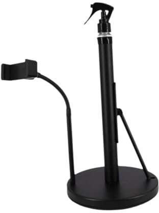 Baoblaze 3 in 1 Paper Towel Holder with Spray Bottle And Phone Stand for Kitchen, Black