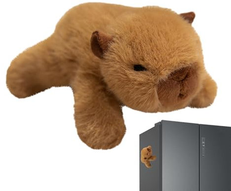 Fenayuu Capybara, calamite da frigorifero, animali di peluche, calamite magnetiche per frigorifero, bambola di peluche magnetica per frigorifero, lavagna, decorazione auto