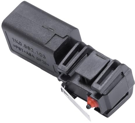 1K0962103 Kofferraum Schalter für EOS Golf MK 5 Passat 2006-2008, für Polo 9N Bj. 2005-2010 Mikroschalter Heckklappe für Heckklappenschloss Mikroschalter Schließzylinder Heckklappe