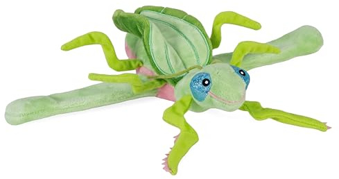 Wild Republic Huggers Gottesanbeterin, Kuscheltier, 20 cm, Plüschtier, Füllung aus gesponnenen recycelten Wasserflaschen, 8