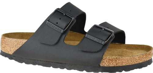 Birkenstock Unisex Arizona BS Birko-Flor Black Sandals 4.5 UK
