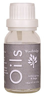 Woodbridge Aceite esencial puro de hierba de limón y salvia, 15 ml.