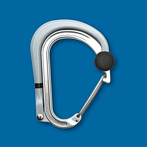 Qlipter Universal Karabiner mit extra Haken, Farben Qlipter:Stone