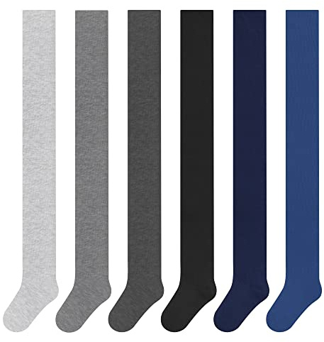 Libella 6-pack barnstrumpbyxor baby pojkar stickade strumpbyxor bomullsblandning flerfärgad 27244, 6er-27244, 86/92 cm