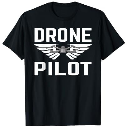 Drohnen Drohne Pilot Quadrocopter Drone Fliegen Geschenk T-Shirt