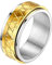 FaithHeart Vintag Spinnerring Fingerring hochgepoliert Tempel Kreuzritter Ring Damen Herreing drehbarer Meditationsring Bandring Partnerring Ehering für Weihnachten Geburtstag