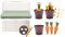 Dantoy 4725 | Green Garden Minigewächshaus-Set | 18 Teile Plus 1 Set Selbstklebende Sticker