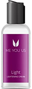 Me You Us Hautaufhellungscreme, 50 ml, aufhellende und aufhellende Formel, reduziert dunkle Flecken, gleichmäßigen Hautton und enthüllt einen strahlenden Teint