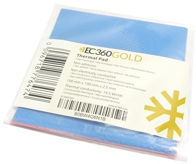 EC360® GOLD 14,5W/mK Wärmeleitpad (100 x 100 x 2,5 mm)